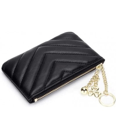 Leather Wallet Pu Leather Women's Wallet Ultra Thin Short Zipper Purse Clutch for Girls Fashion Coin Pocket Portable Card Hol...