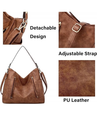 Handbags for Women Large Capacity Shoulder Bag Soft PU Leather Totes Casual Travel Hobo Cross Body Bags Satchel Purse handbag...