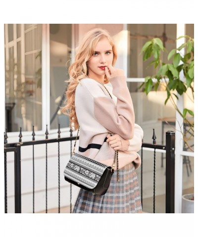 Elephant Crossbody Bags for Women Leather Purse Handbag Shoulder Bag for Daily Gifts Work $22.79 Shoulder Bags